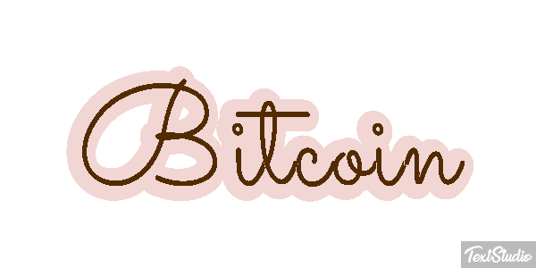 Bitcoin Text effect