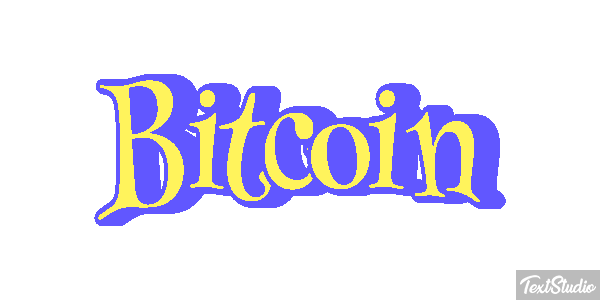 Bitcoin Text effect