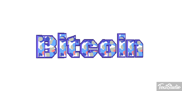 Bitcoin Text effect