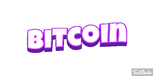 Bitcoin Text effect