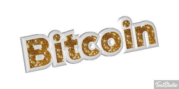 Bitcoin Text effect