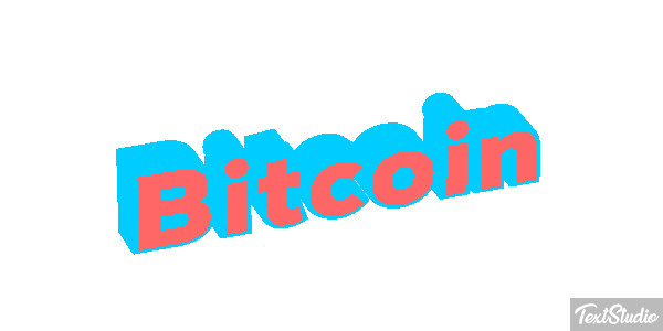 Bitcoin Text effect