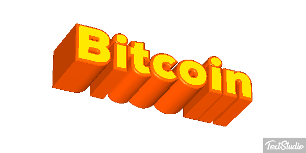 Bitcoin Text effect
