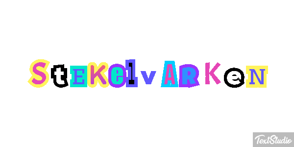 Stekelvarken Tekst effect