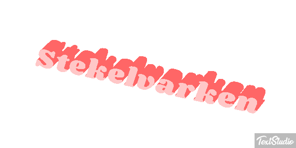 Stekelvarken Tekst effect