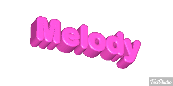 Melody Texteffekt