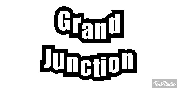 Grand Junction Effetto testo