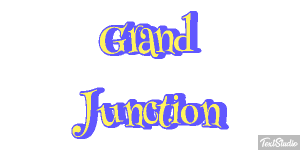 Grand Junction Effetto testo