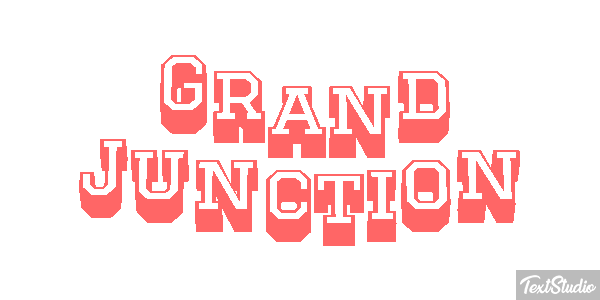 Grand Junction Effetto testo