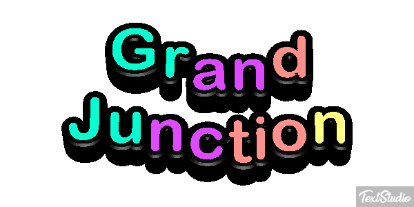 Grand Junction Effetto testo