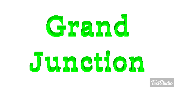 Grand Junction Effetto testo
