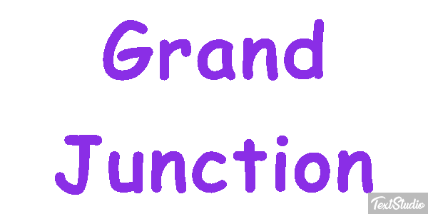 Grand Junction Effetto testo
