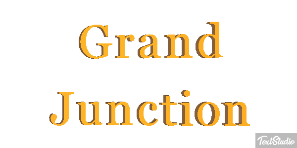 Grand Junction Effetto testo