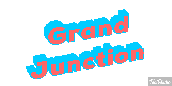 Grand Junction Effetto testo