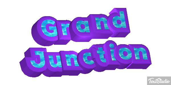 Grand Junction Effetto testo