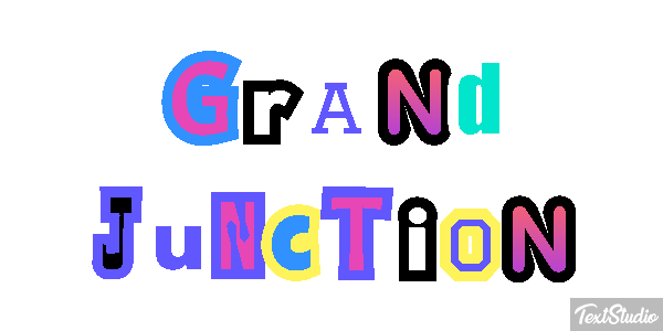 Grand Junction Effetto testo