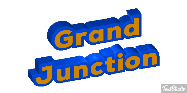 Grand Junction Effetto testo