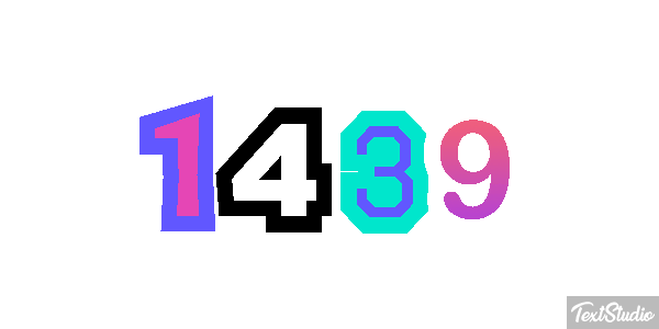1439 テキスト効果
