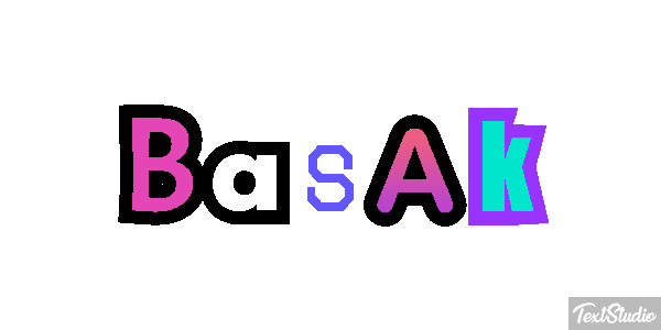 Basak Текстовый эффект