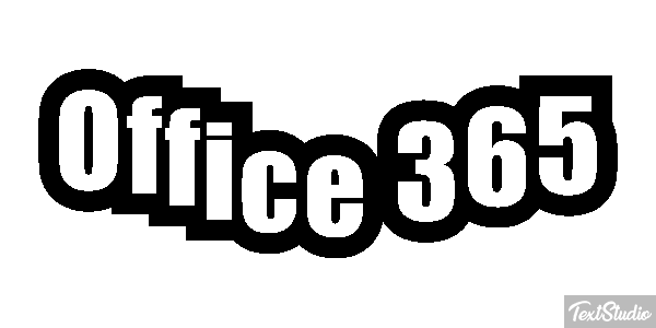 Office 365 Efekt tekstowy