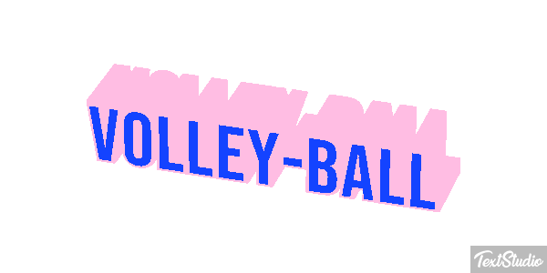 Volley-ball Effetto testo
