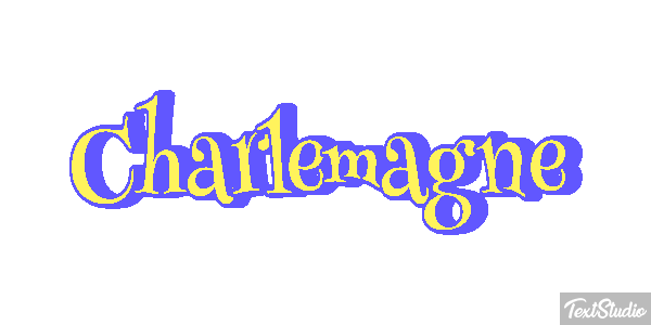 Charlemagne Texteffekt