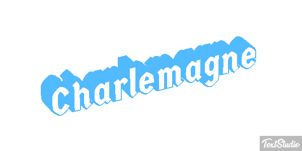 Charlemagne Texteffekt