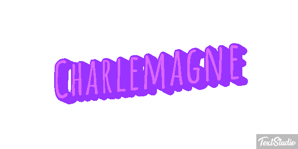 Charlemagne Texteffekt
