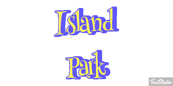 Island Park Efekt tekstowy