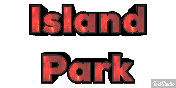 Island Park Efekt tekstowy