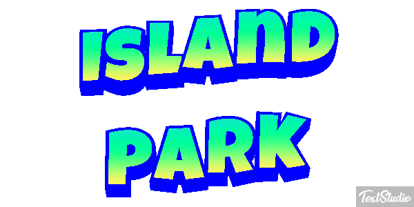 Island Park Efekt tekstowy