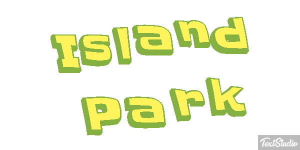Island Park Efekt tekstowy