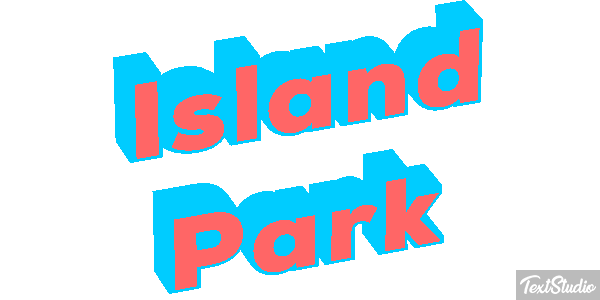 Island Park Efekt tekstowy