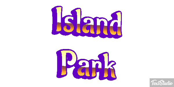 Island Park Efekt tekstowy