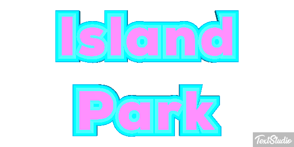 Island Park Efekt tekstowy