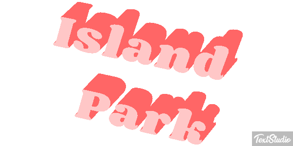 Island Park Efekt tekstowy
