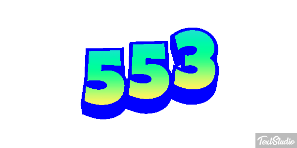 553 Текстовый эффект