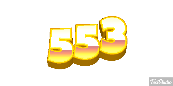 553 Текстовый эффект