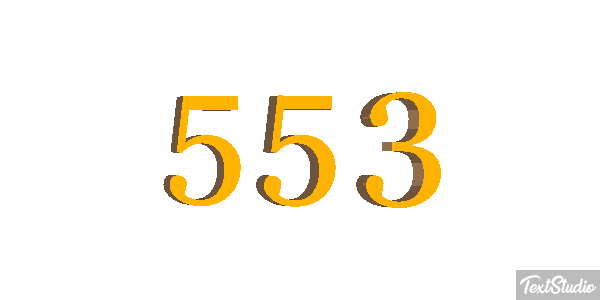 553 Текстовый эффект