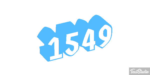 1549 Tekst effect