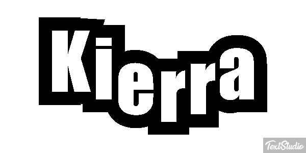 Kierra Efecto de texto