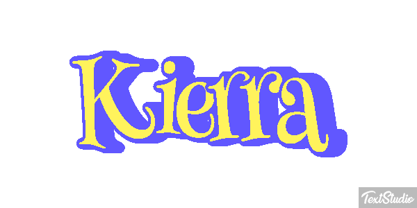Kierra Efecto de texto