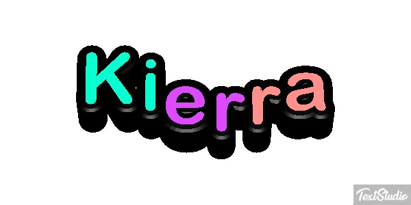 Kierra Efecto de texto