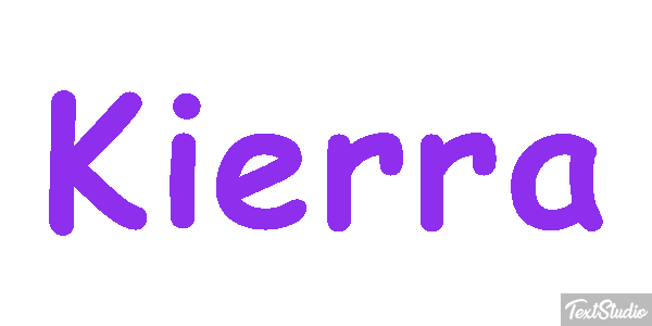 Kierra Efecto de texto
