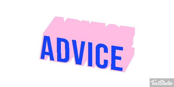 Advice Efekt tekstowy