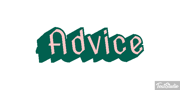 Advice Efekt tekstowy