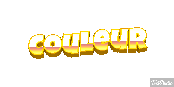 Couleur Efekt tekstowy