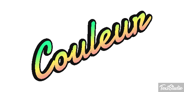 Couleur Efekt tekstowy
