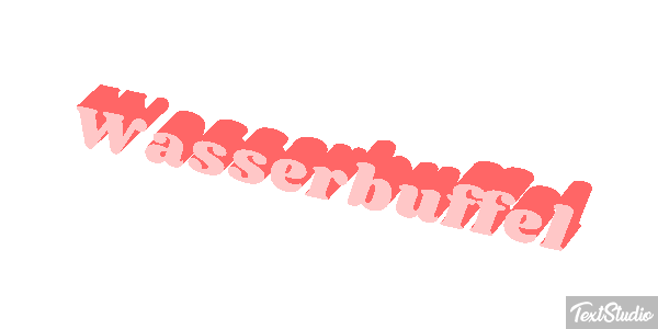 Wasserbüffel Efekt tekstowy
