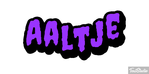 Aaltje Effet de texte